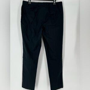 BROOKES BROTHERS NATALIE FIT NWOT‎ BLACK  STRAIGHT LEG TROUSERS,WELL TAILORED